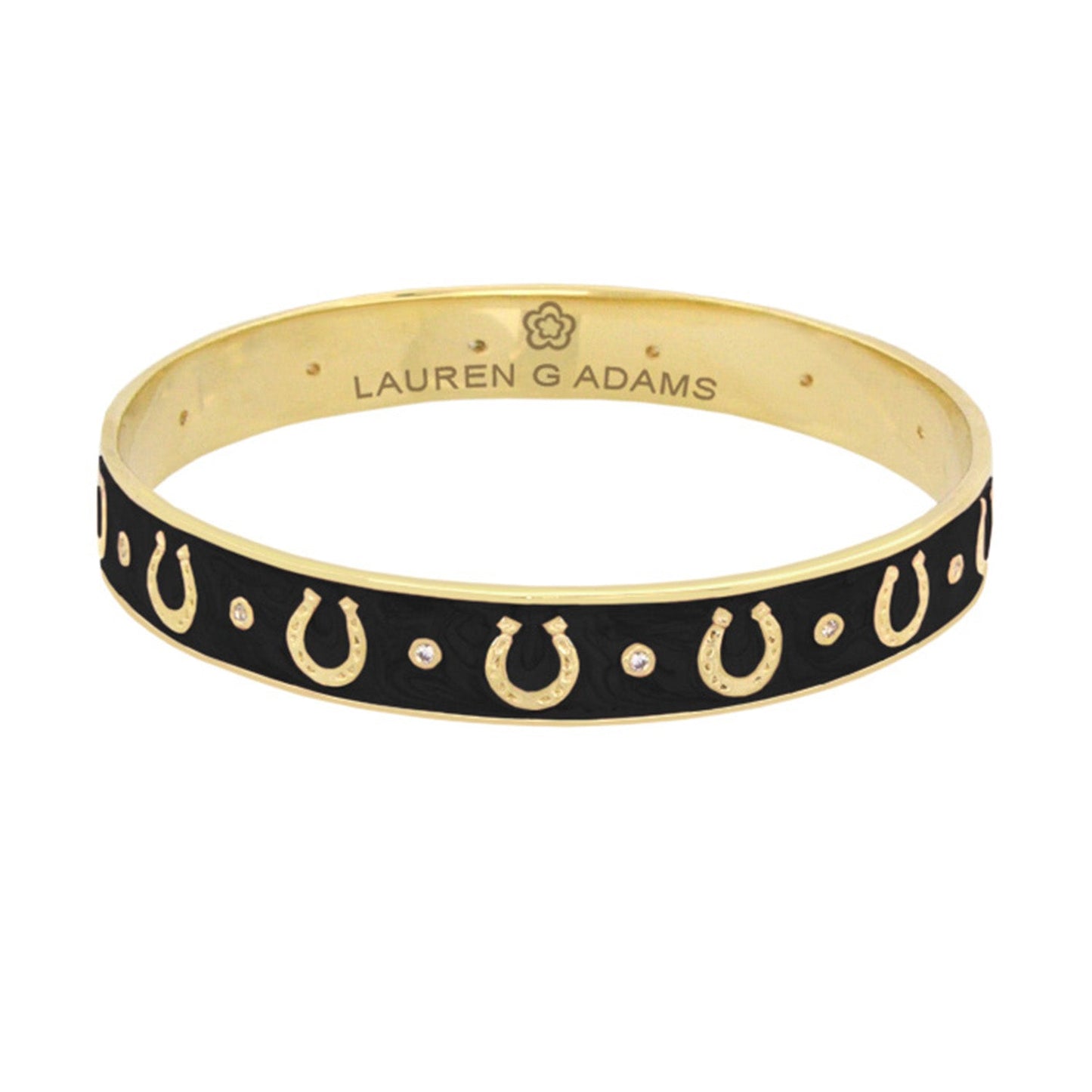 Lauren G Adams - Equestrian Horseshoe Bangle