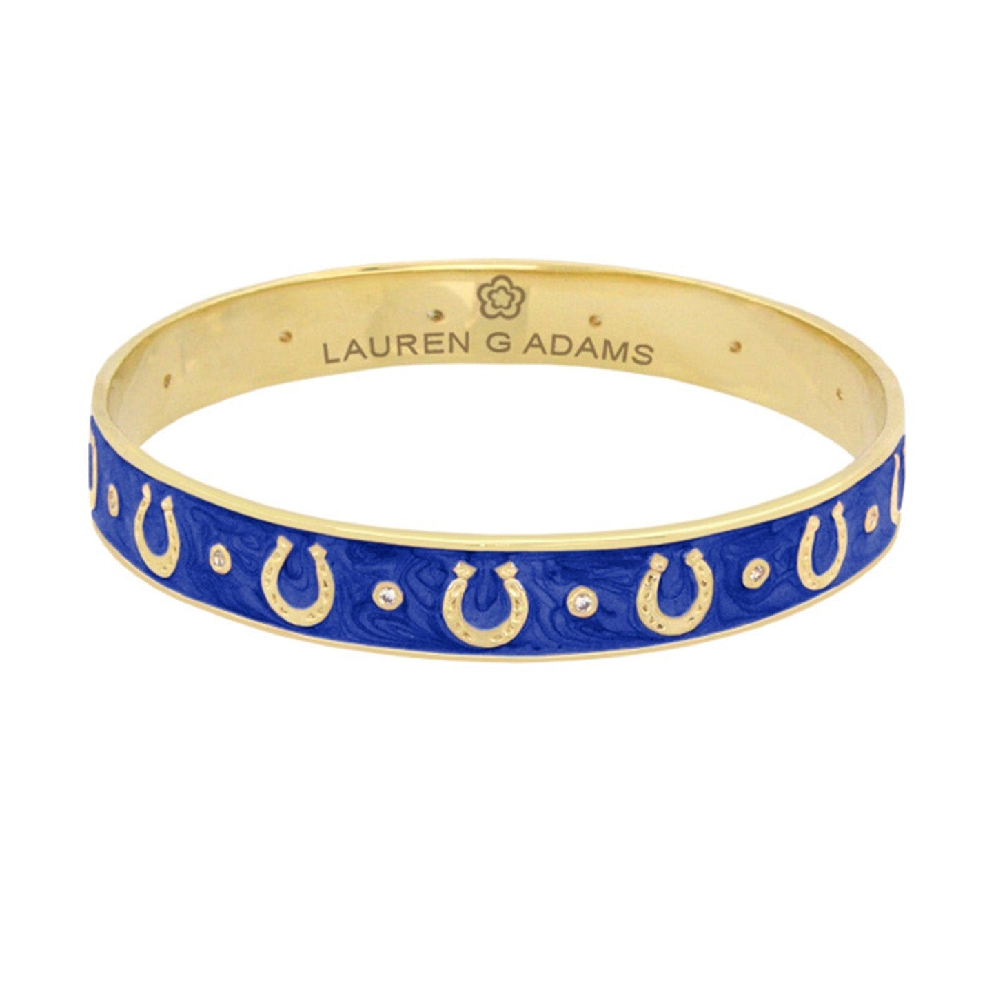 Lauren G Adams - Equestrian Horseshoe Bangle