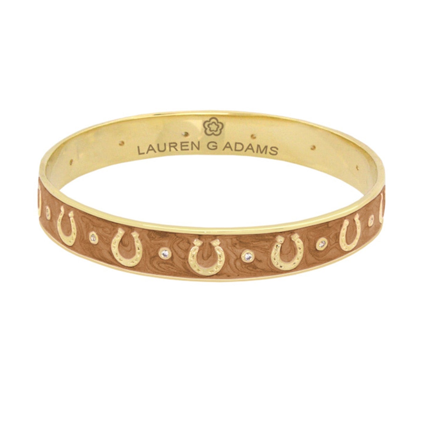 Lauren G Adams - Equestrian Horseshoe Bangle