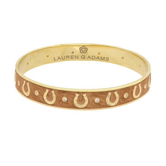 Lauren G Adams - Equestrian Horseshoe Bangle