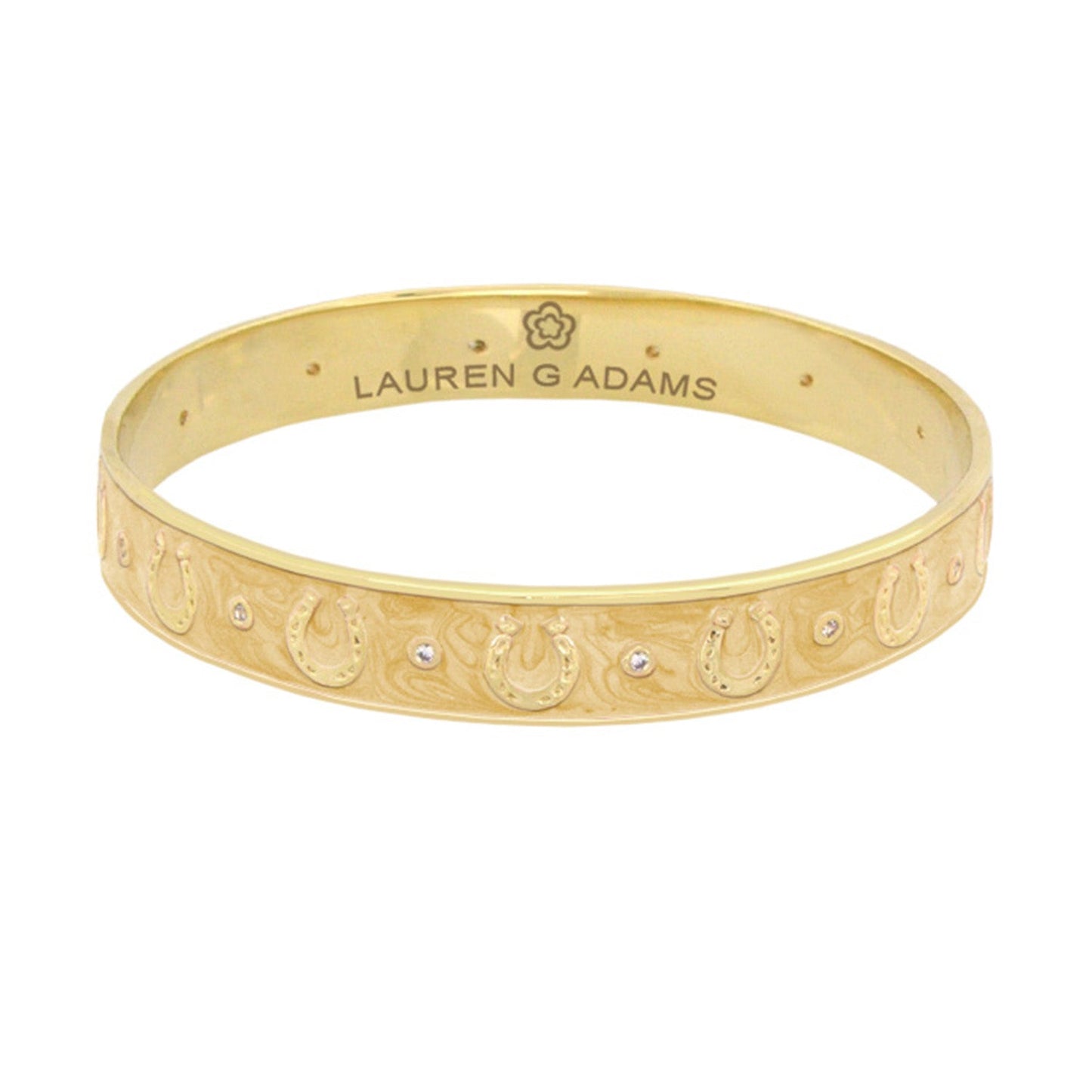 Lauren G Adams - Equestrian Horseshoe Bangle