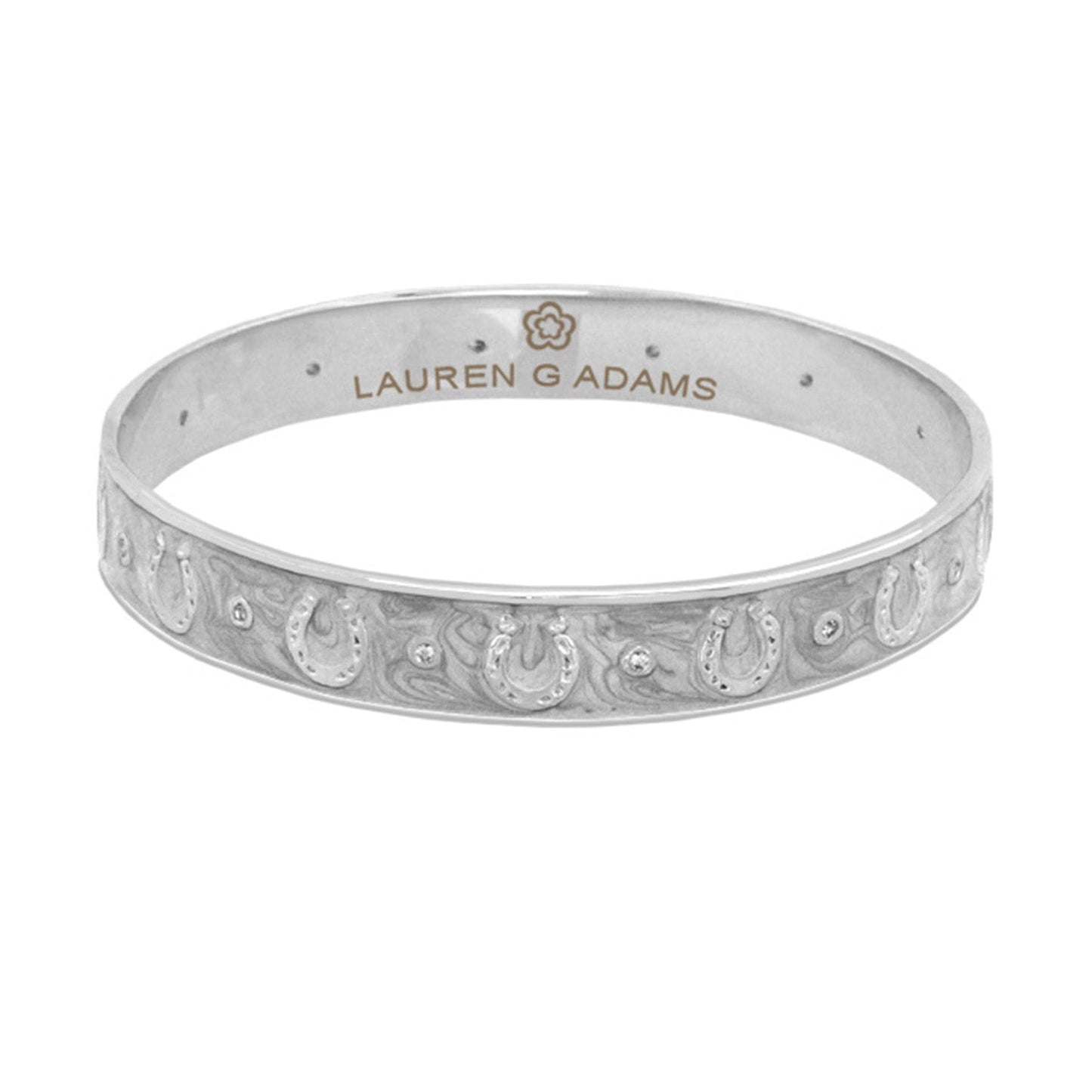 Lauren G Adams - Equestrian Horseshoe Bangle