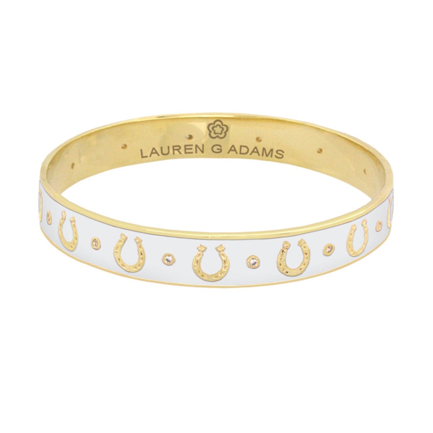 Lauren G Adams - Equestrian Horseshoe Bangle