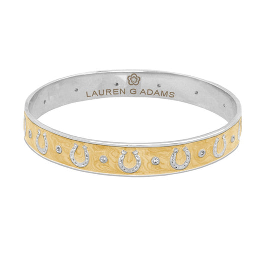 Lauren G Adams - Equestrian Horseshoe Bangle
