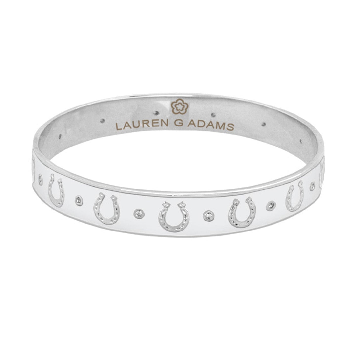 Lauren G Adams - Equestrian Horseshoe Bangle