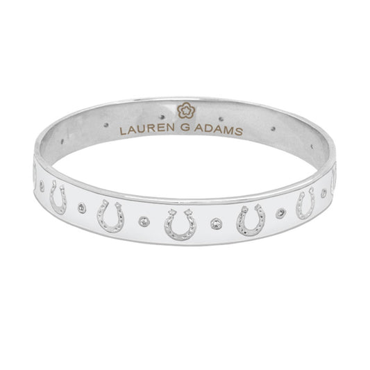 Lauren G Adams - Equestrian Horseshoe Bangle