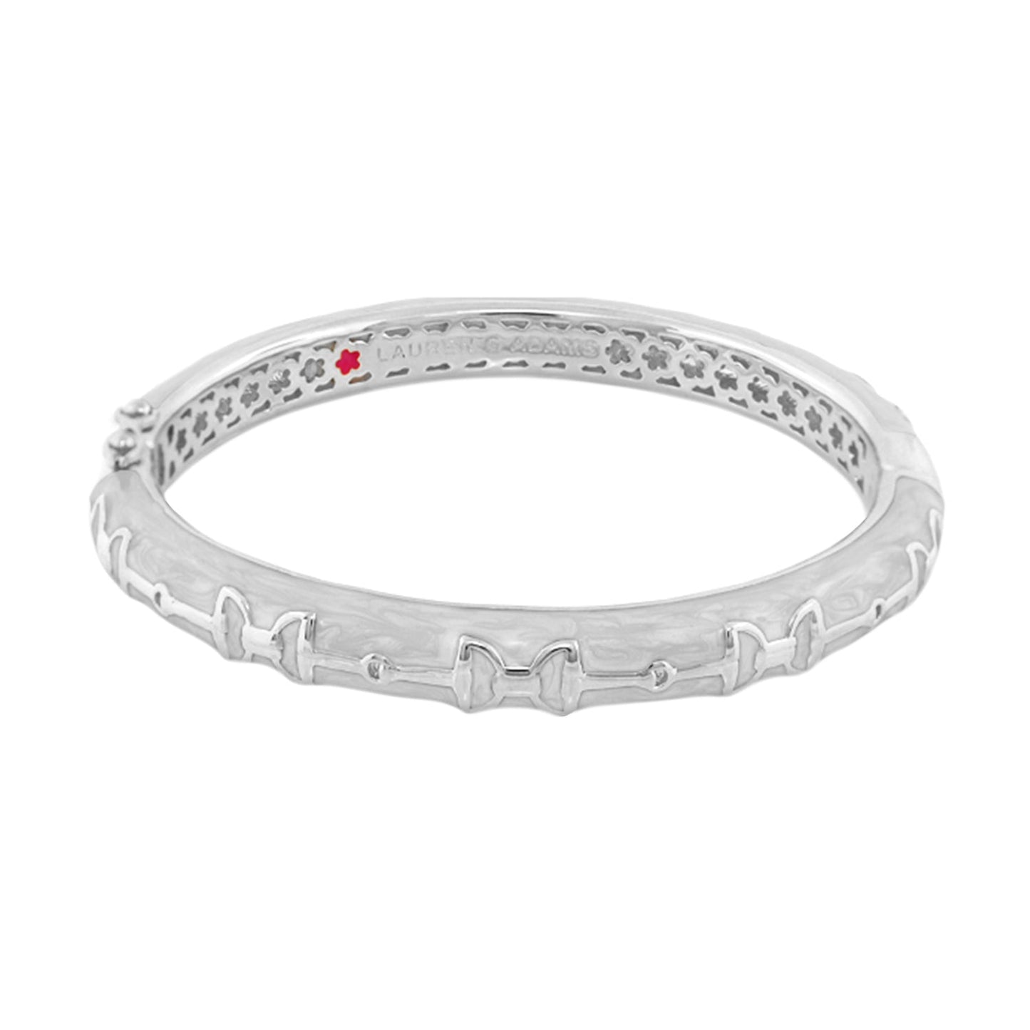 Lauren G Adams - Equestrian Stirrup Bangle - Bit