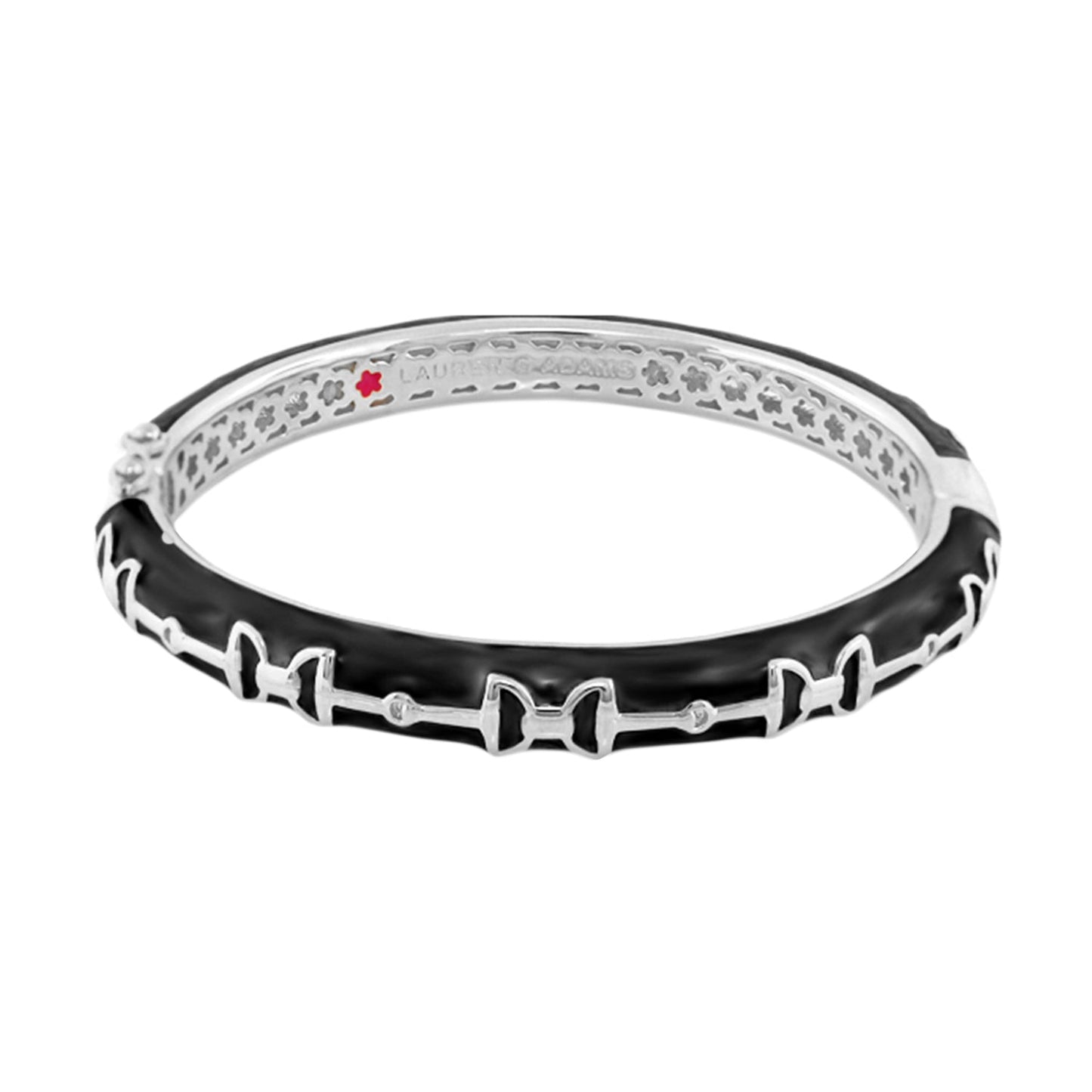 Lauren G Adams - Equestrian Stirrup Bangle - Bit