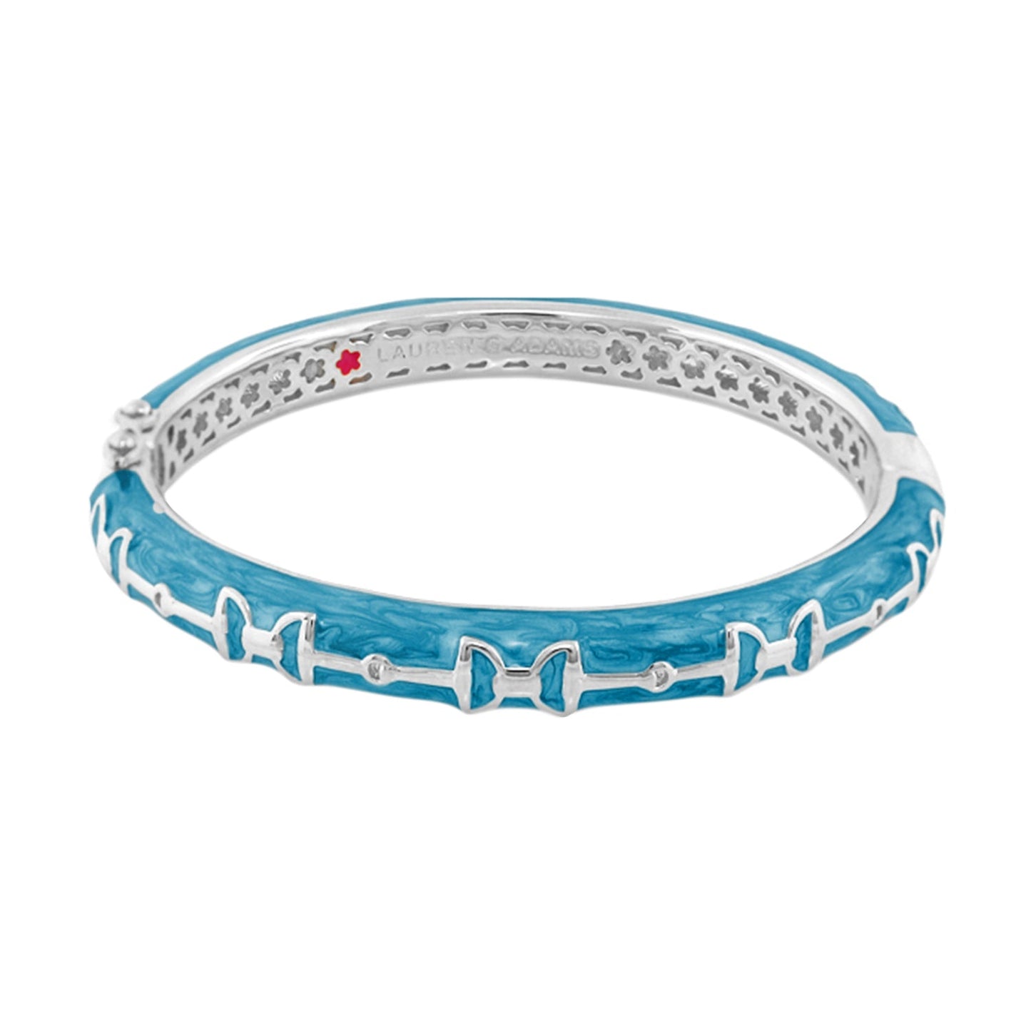 Lauren G Adams - Equestrian Stirrup Bangle - Bit