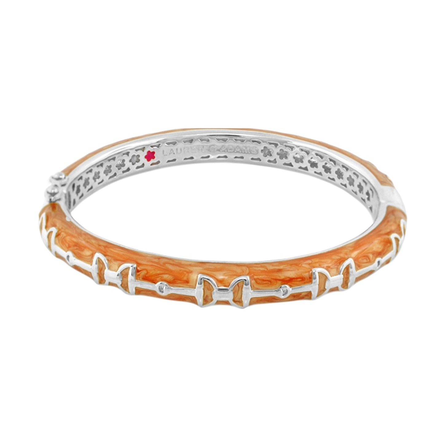 Lauren G Adams - Equestrian Stirrup Bangle - Bit