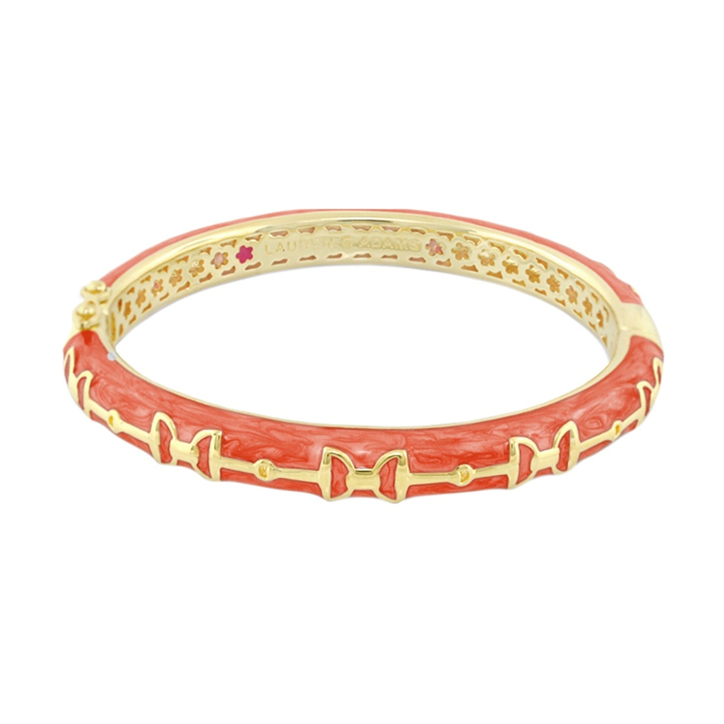 Lauren G Adams - Equestrian Stirrup Bangle - Bit
