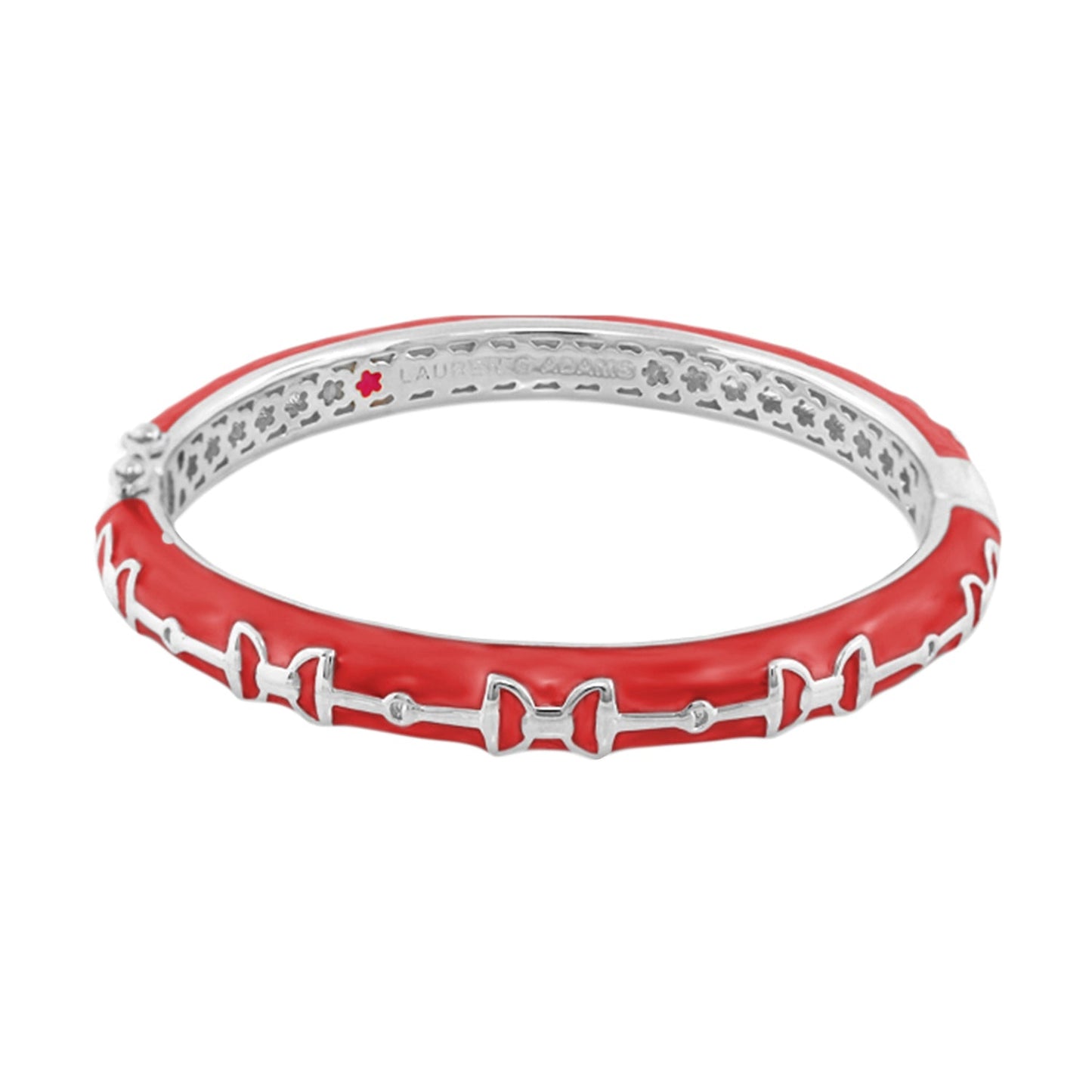 Lauren G Adams - Equestrian Stirrup Bangle - Bit