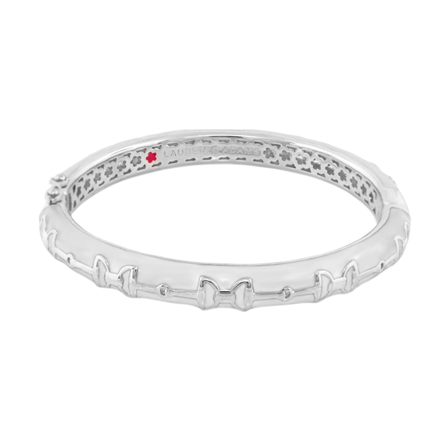 Lauren G Adams - Equestrian Stirrup Bangle - Bit