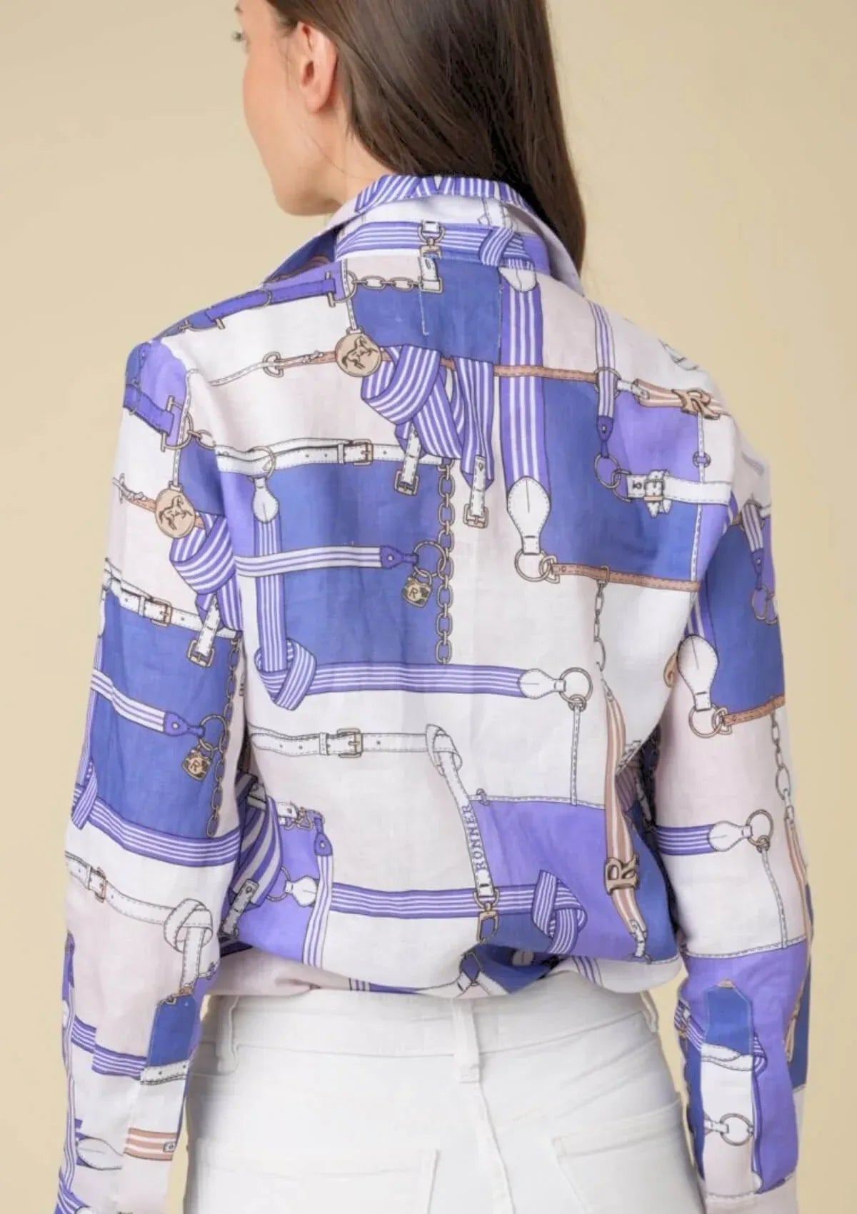 Rönner | Basic Linen Shirt | Jubilea Print