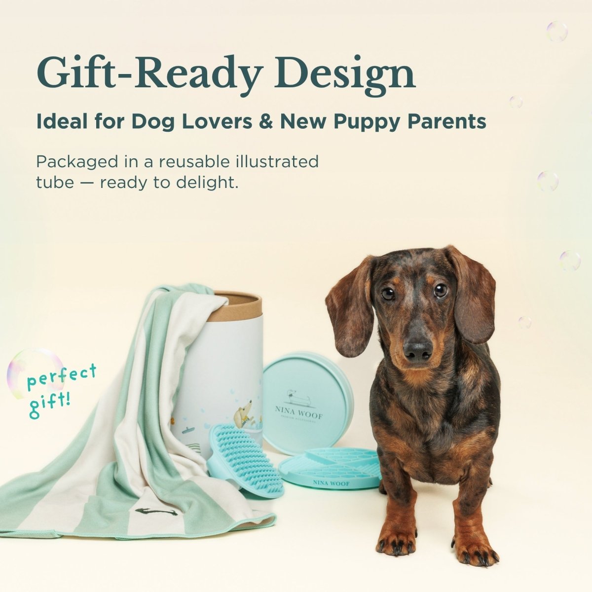 Nina Woof - Bath Kit for Dogs – Grooming Set