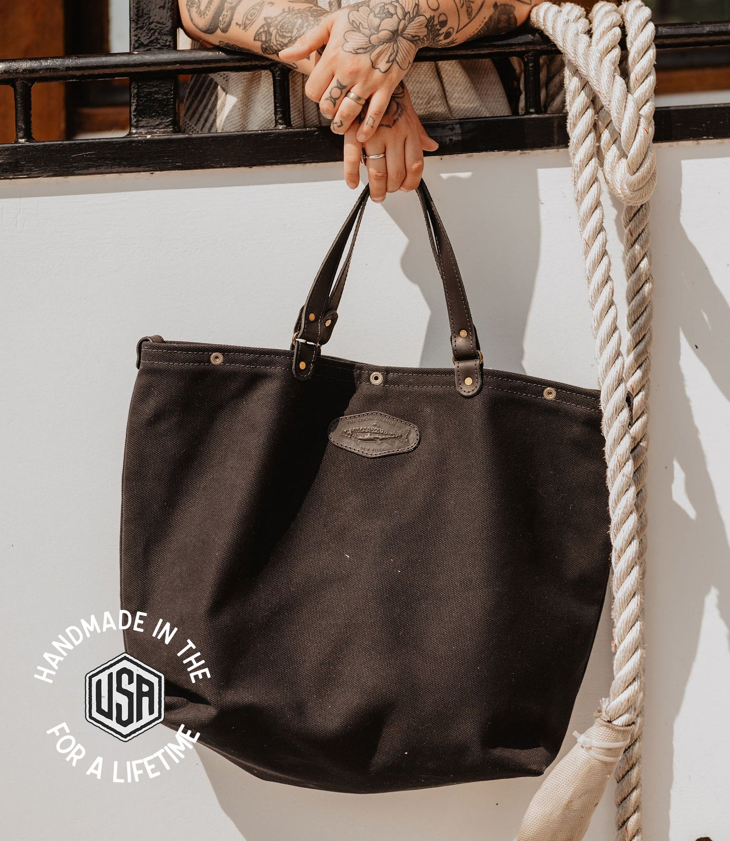 The Local Branch - The Mariner Boat Tote - USA Made