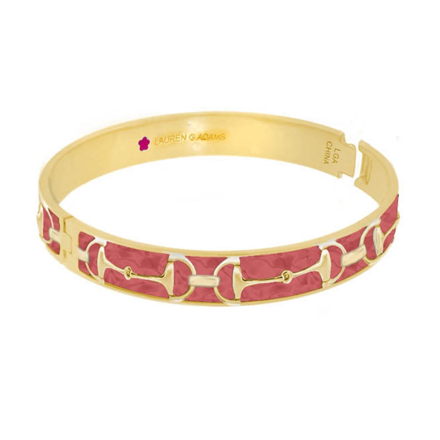 Lauren G Adams - Equestrian Stirrup Bangle - Bit