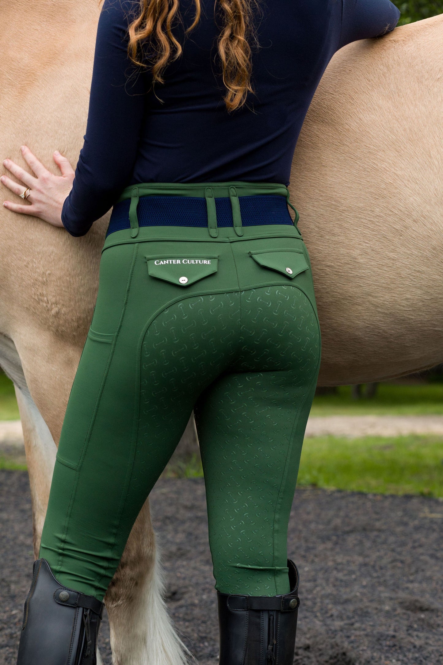 Canter Culture - Athletic Breech - Evergreen