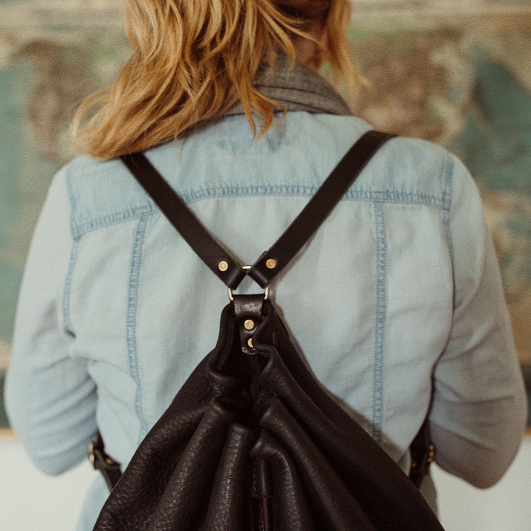 The Local Branch - Traveler Drawstring Backpack - USA Made