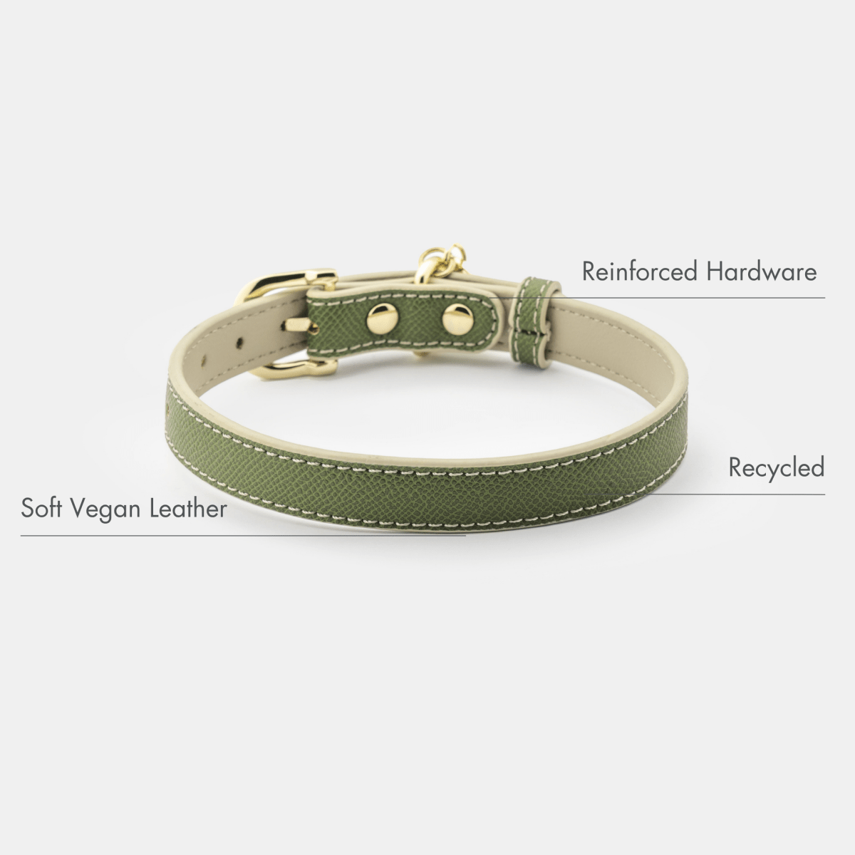 Nina Woof Collar - Vegan Leather - Copenhagen