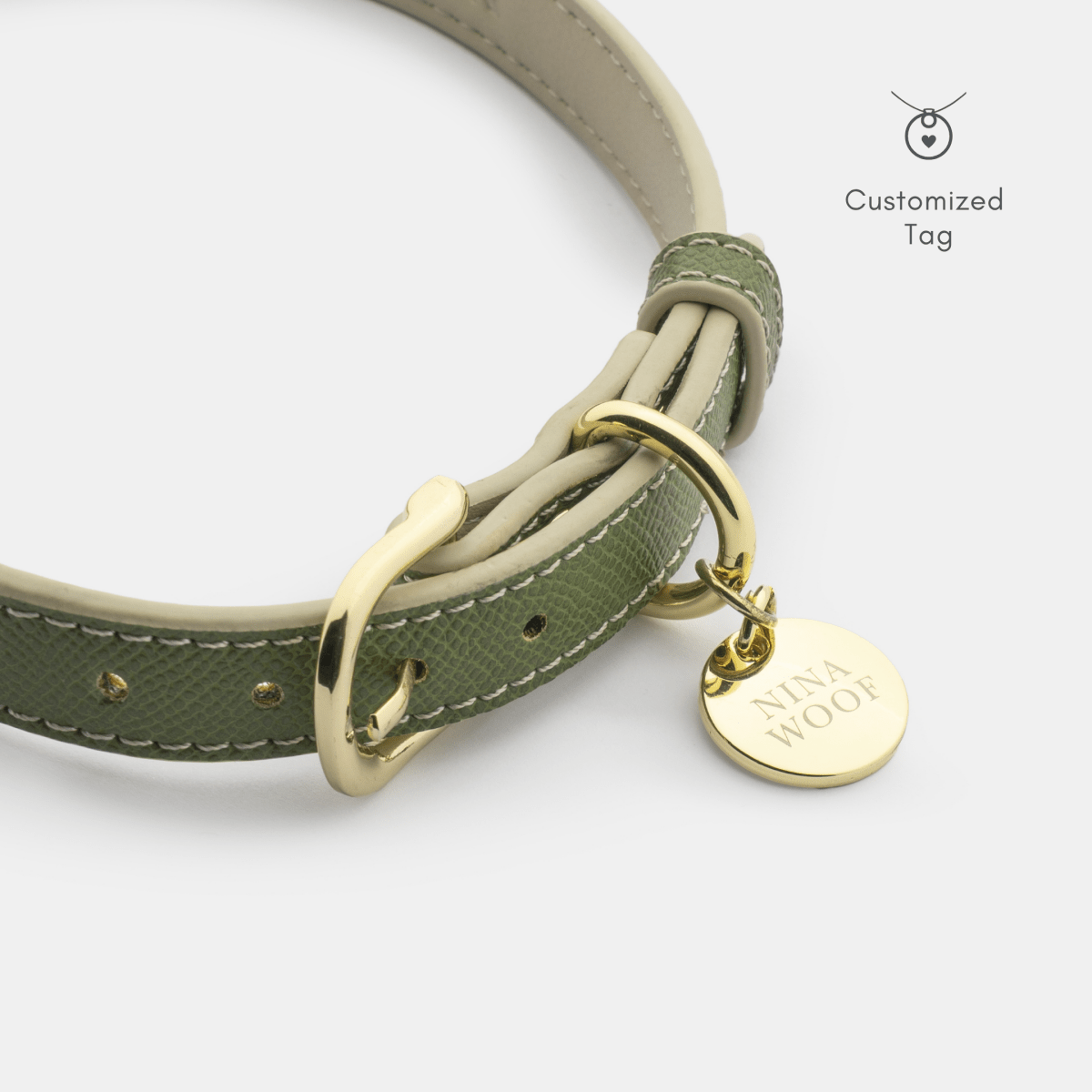 Nina Woof Collar - Vegan Leather - Copenhagen