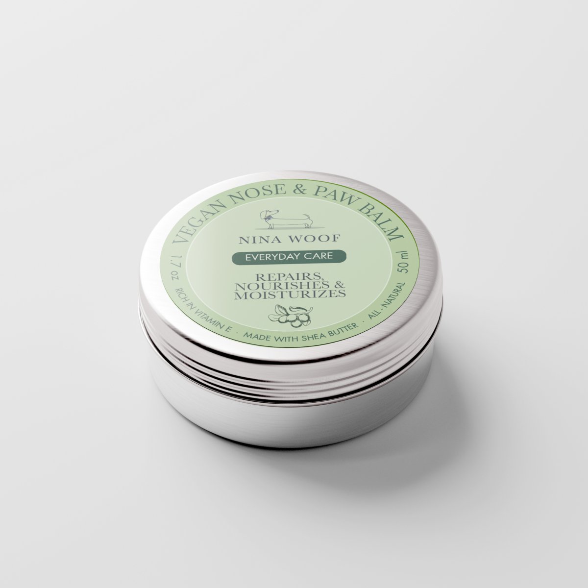 Nina Woof - Dog Vegan Nose and Paw Balm