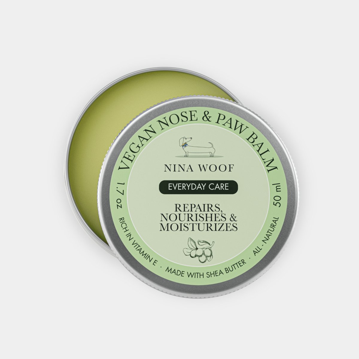 Nina Woof - Dog Vegan Nose and Paw Balm