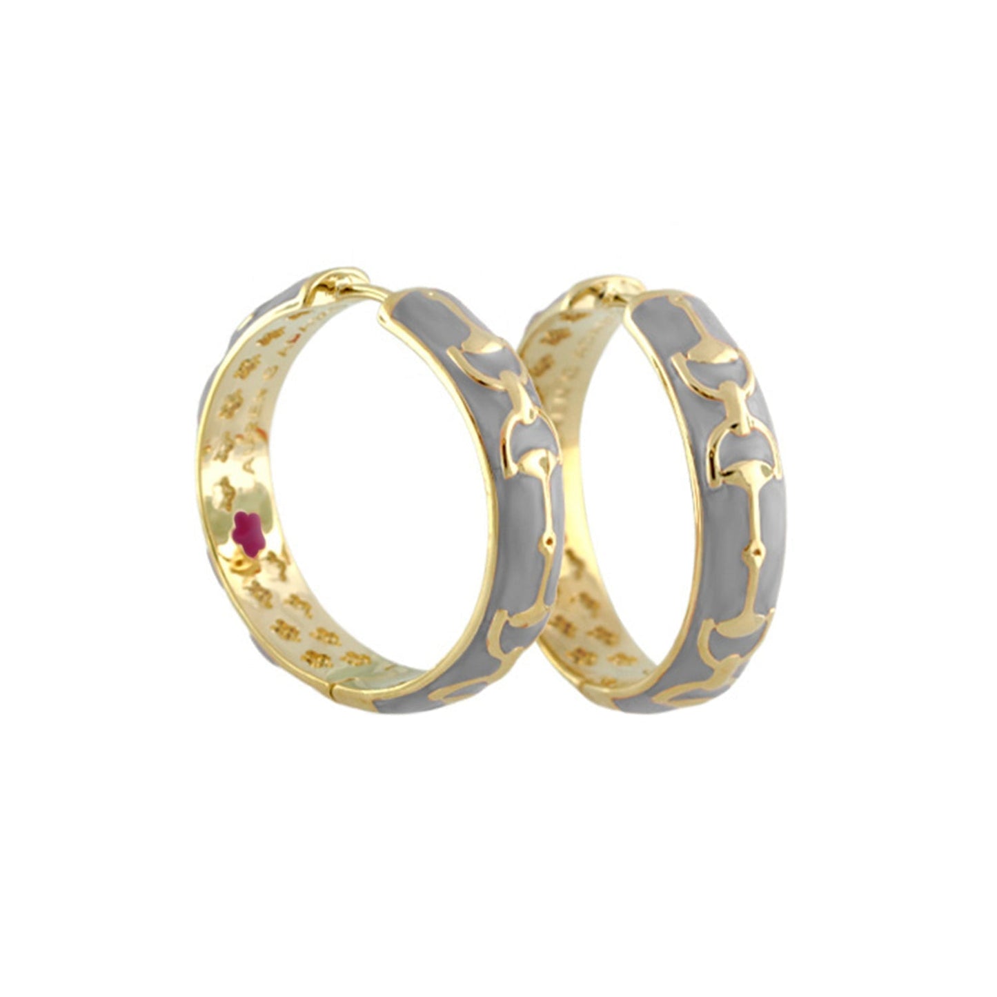 Lauren G Adams - Equestrian Stirrup Earrings - Bit