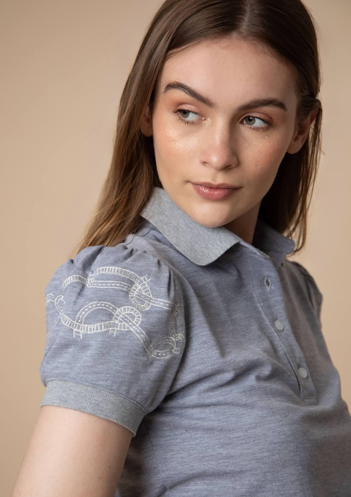 Rönner | Elise Polo | Short Sleeves Embroidered