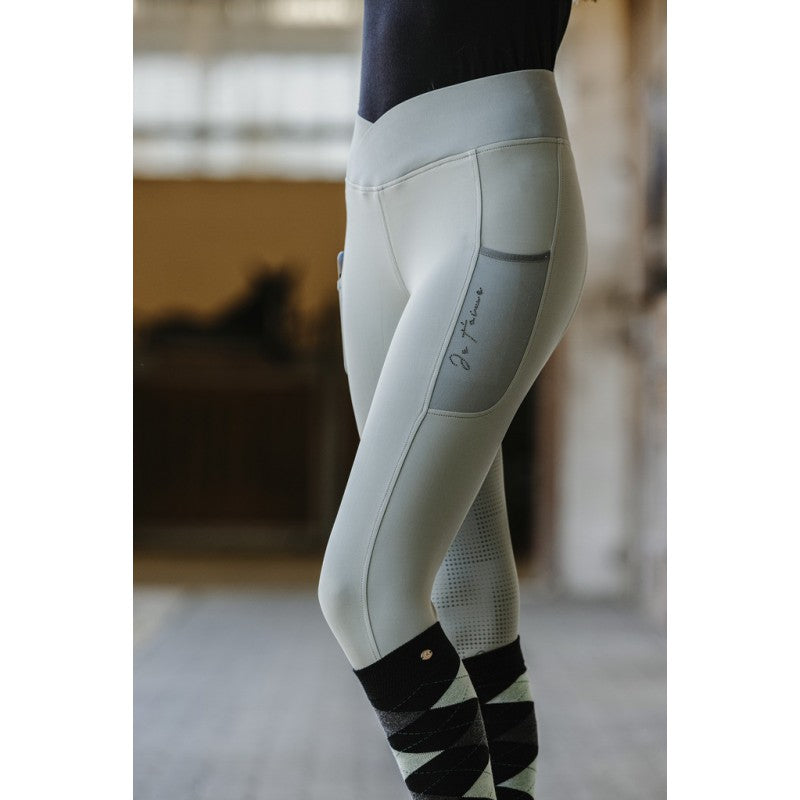 EQUITHÈME - Flora - Silicone Seat Riding Legging