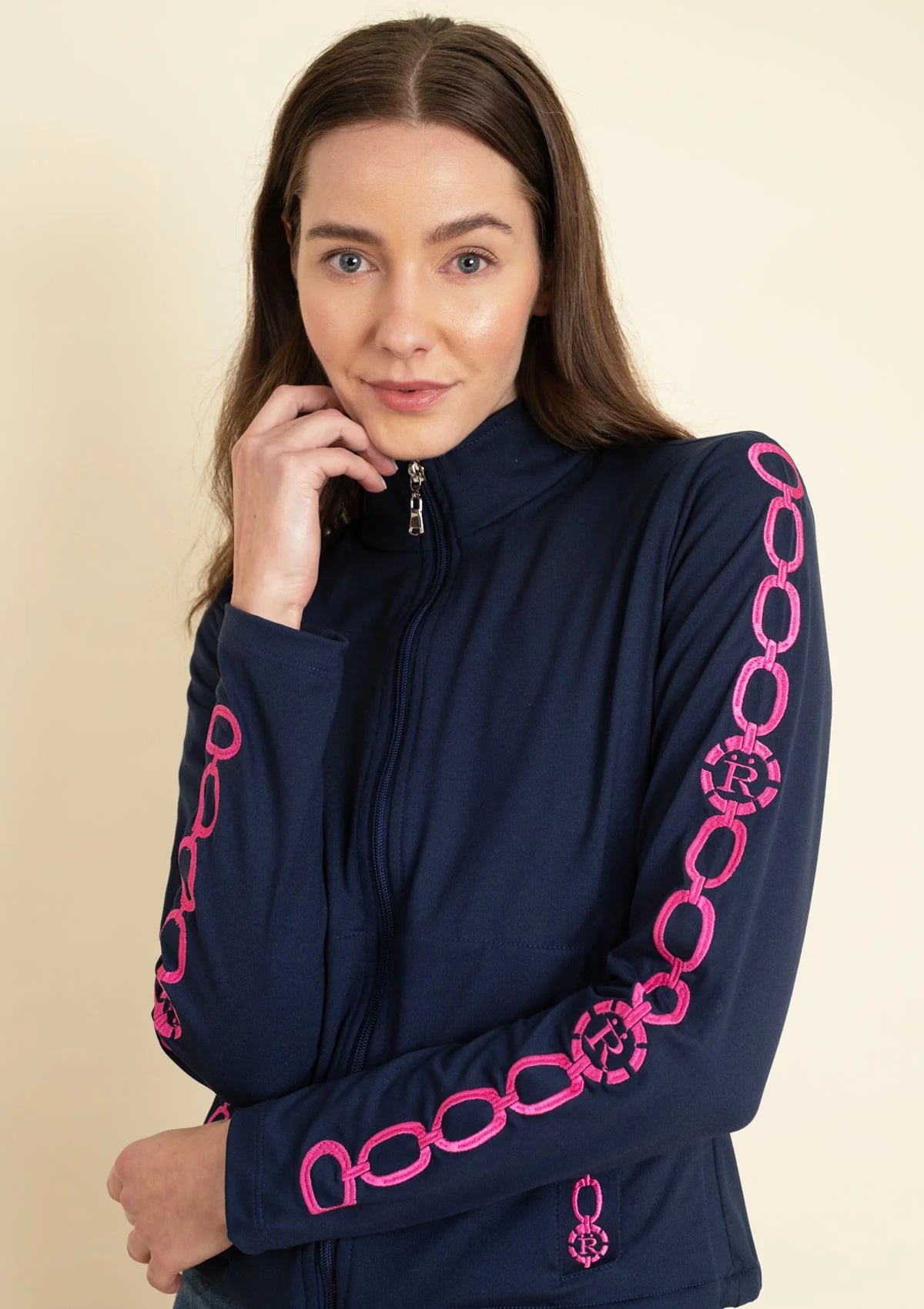 Rönner | Equus Embroidered Zip Jacket