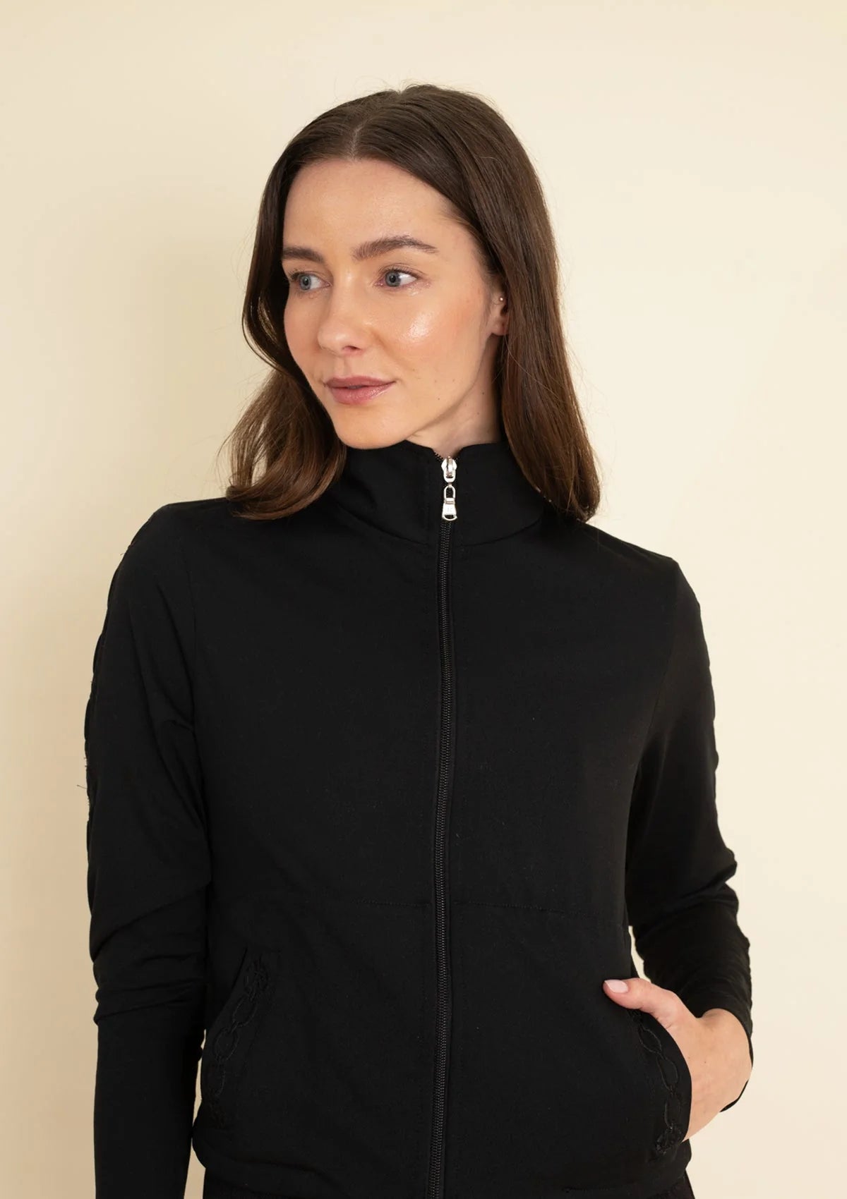 Rönner | Equus Embroidered Zip Jacket
