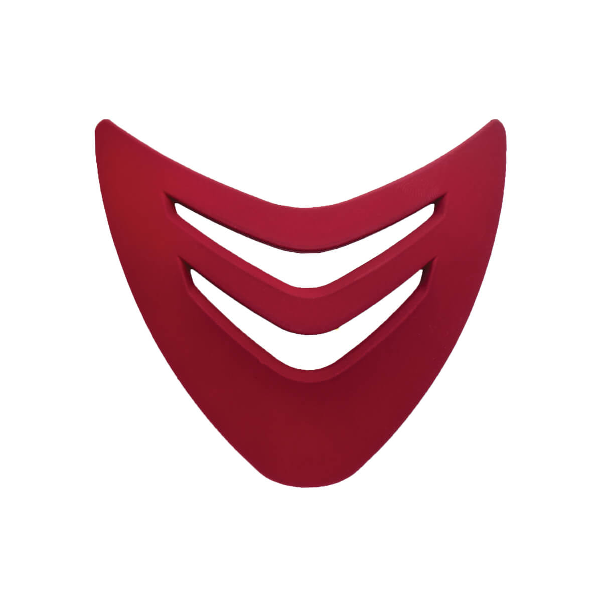 One K - CCS Front Shield - Burgundy Matte