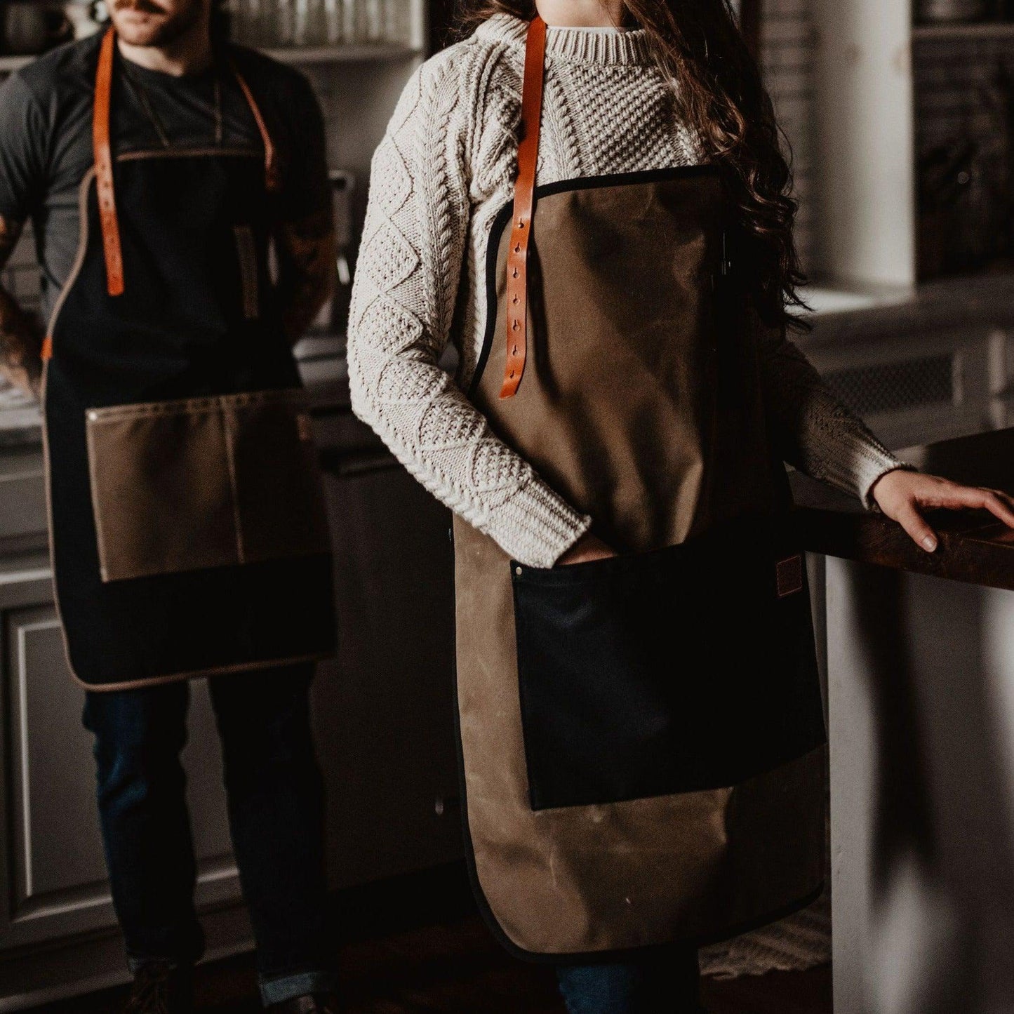 The Local Branch - Waxed Canvas Apron  - USA Made
