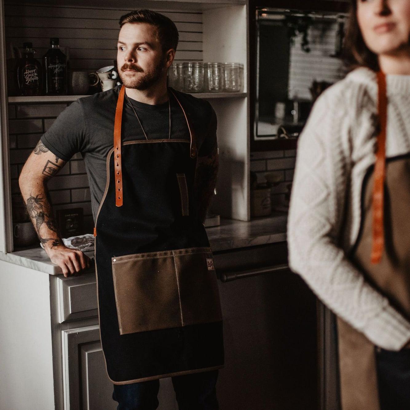 The Local Branch - Waxed Canvas Apron  - USA Made