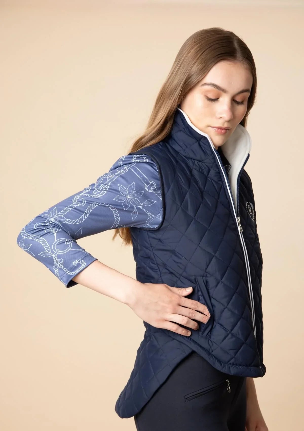 Rönner | Florence Barn Vest | Embroidered