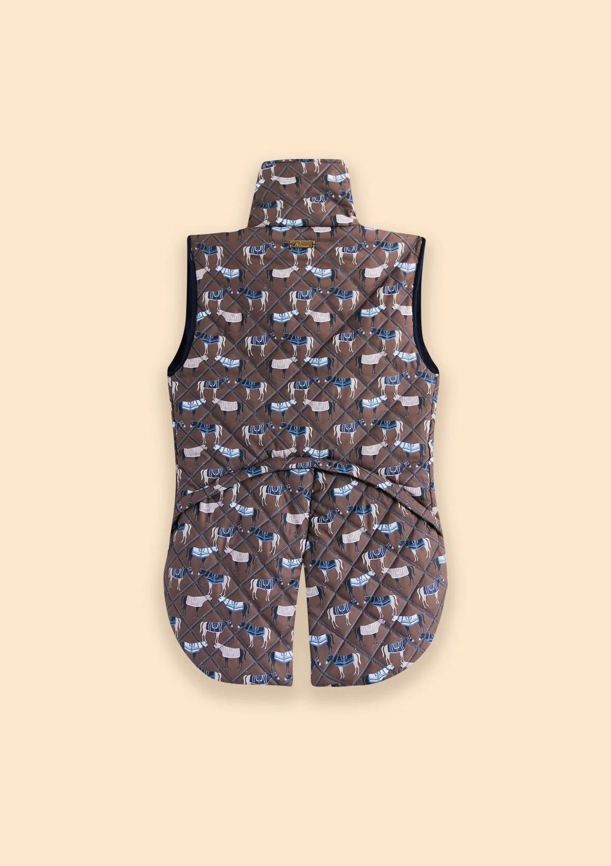 Rönner | Florence Quilted Vest | Victory Print
