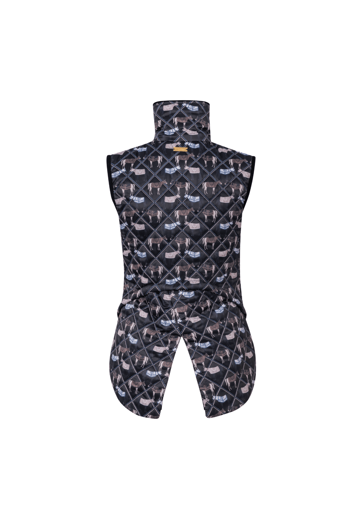 Rönner | Florence Quilted Vest | Victory Print