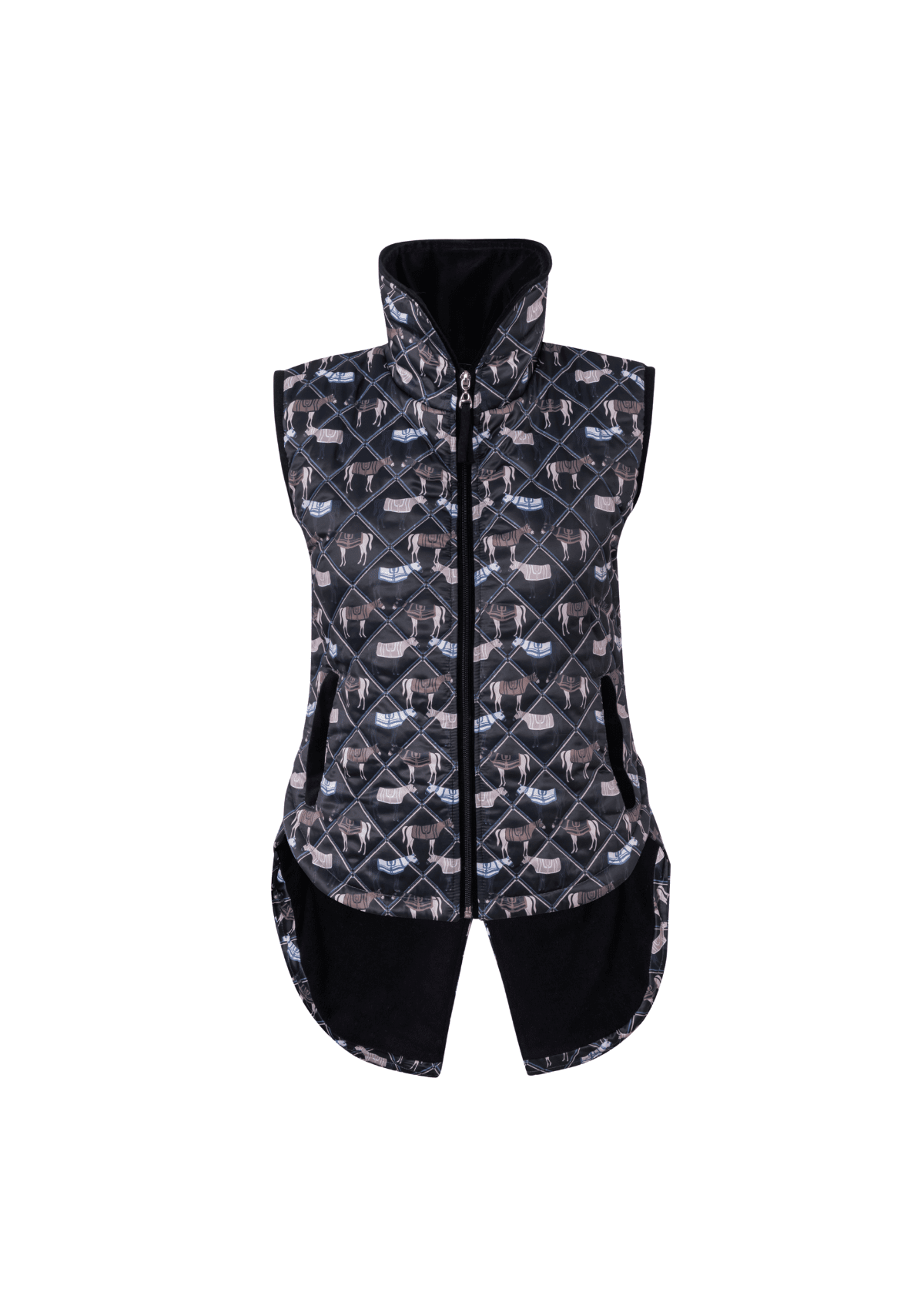 Rönner | Florence Quilted Vest | Victory Print