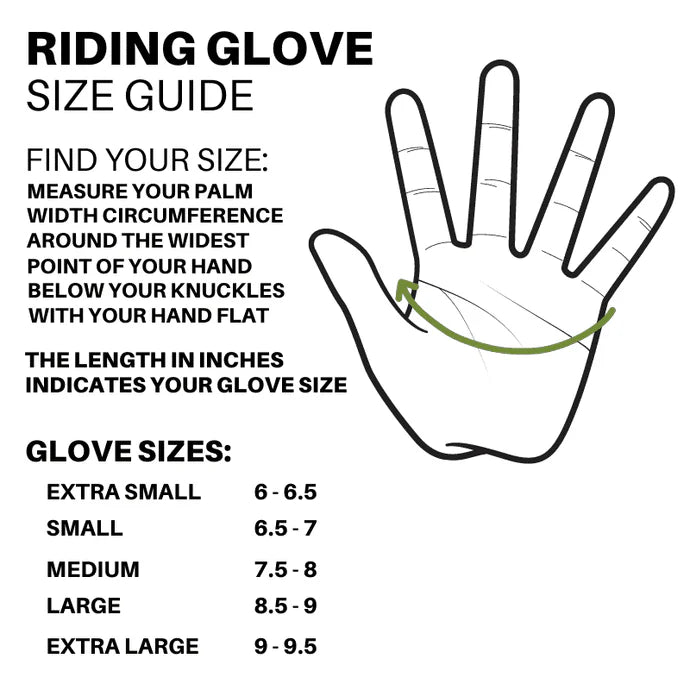 American Equus Crystal Drip Equestrian Riding Gloves