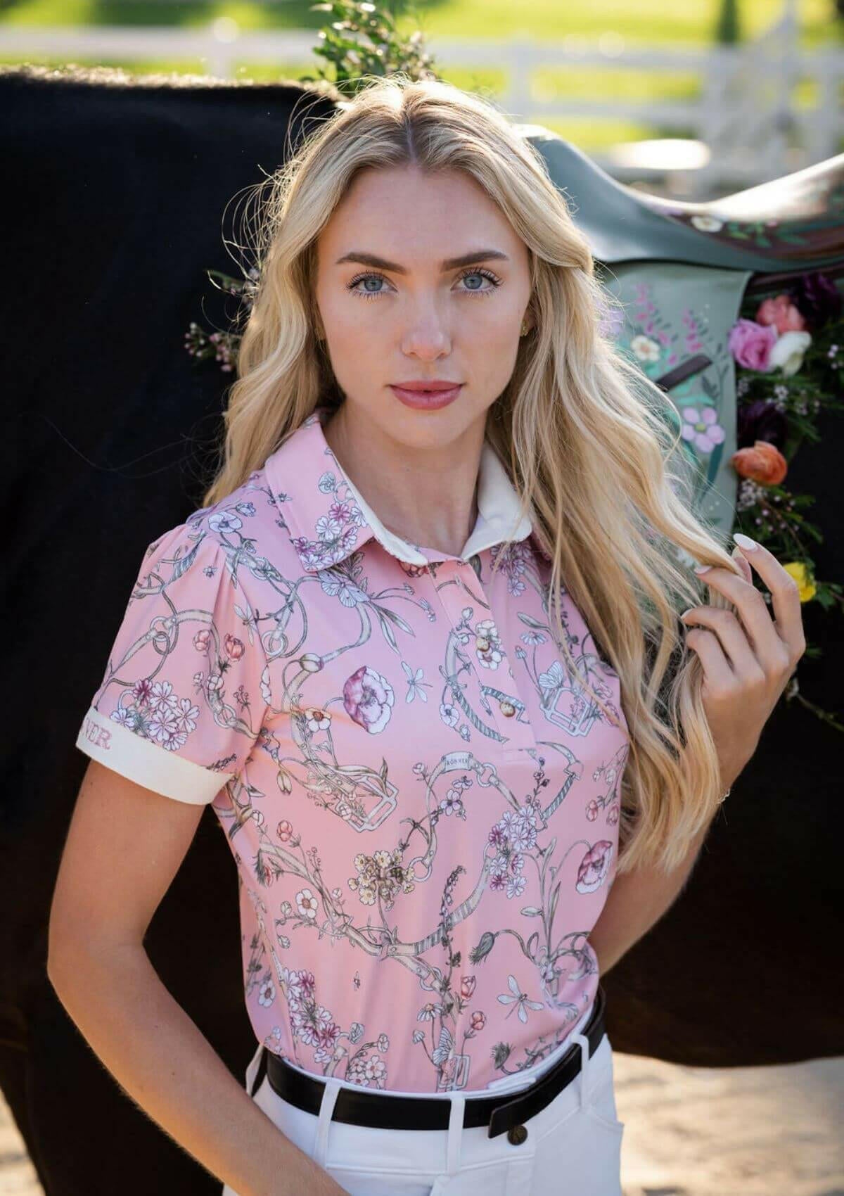 Rönner | Herbaria Equestrian Polo-Shirt | Short Sleeve