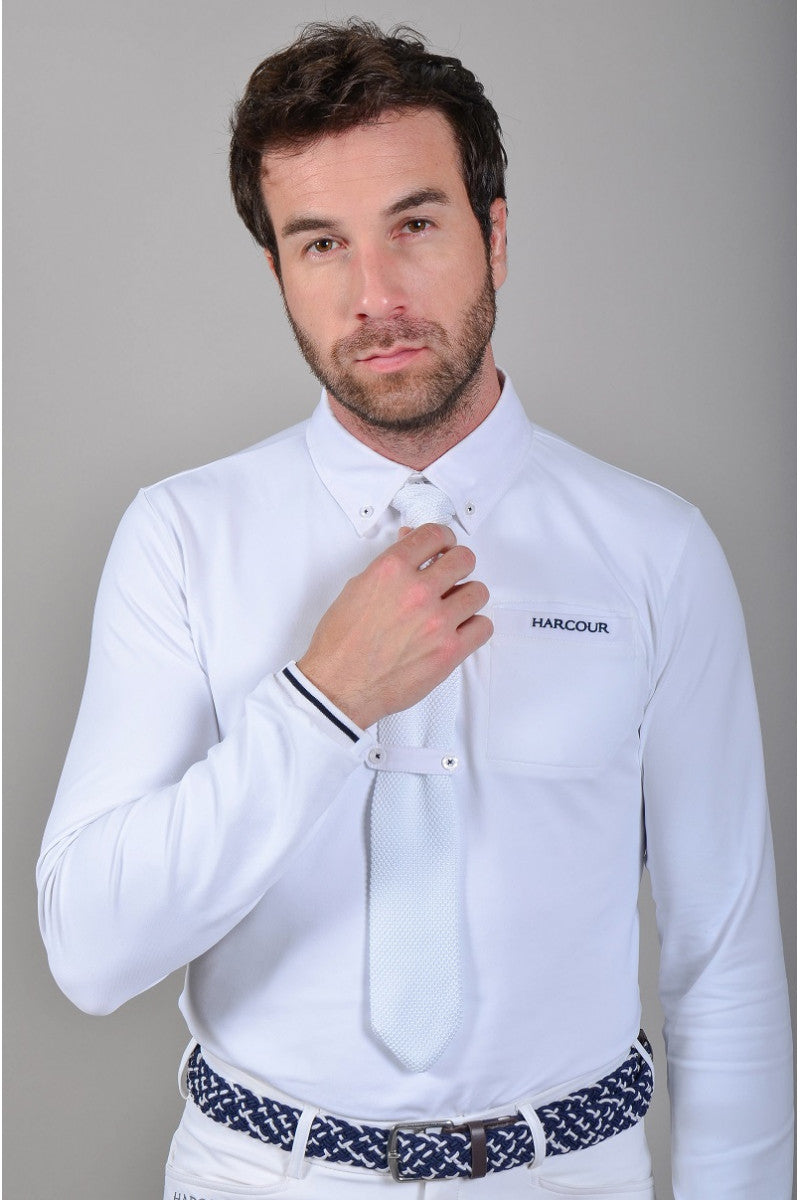 Harcour USA - Piano Men's Long Sleeve Polo