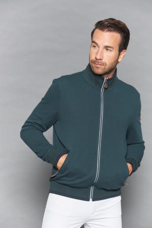 Harcour USA - Visiteurs Mens Zip-Up Sweater