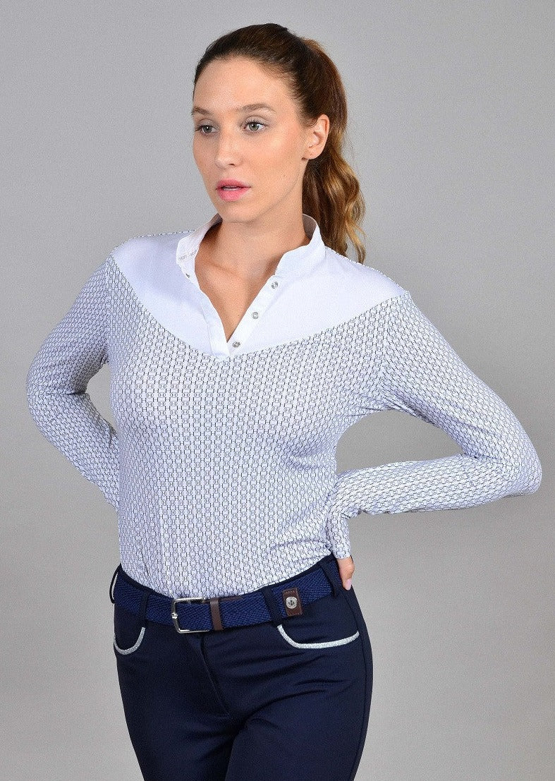 Harcour USA - Cognac Women's Long Sleeve Competition Shirt