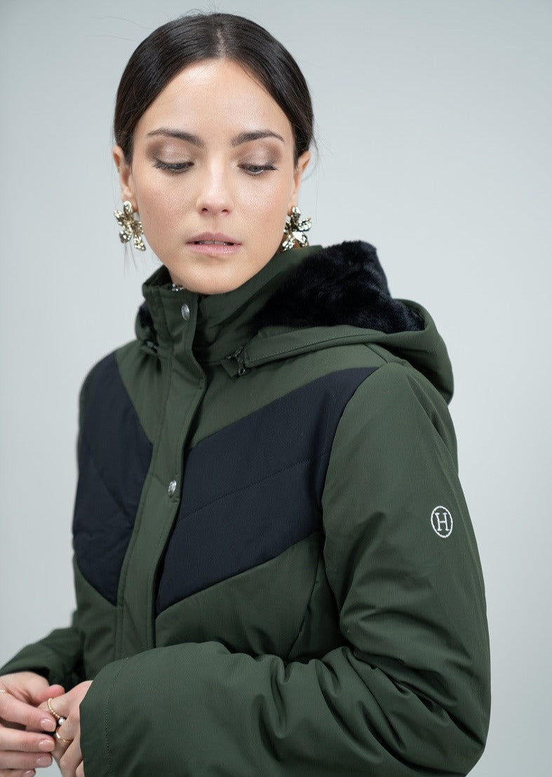 Harcour USA - Java Womens Long Parka Coat