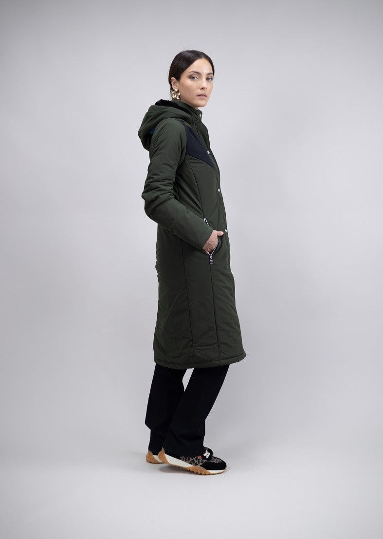 Harcour USA - Java Womens Long Parka Coat