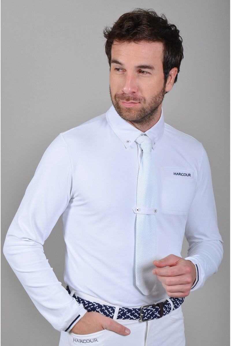 Harcour USA - Piano Men's Long Sleeve Polo