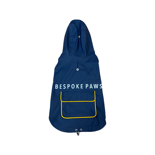 BESPOKE PAWS - Evan Water Repellant Pet Raincoat