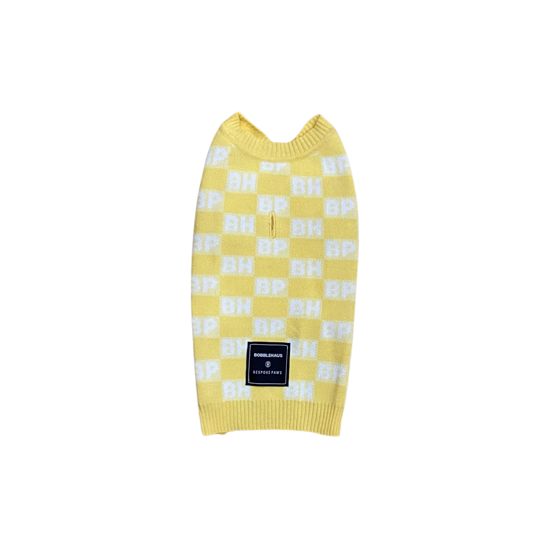 BESPOKE PAWS - BP X BH Check Sweater vest
