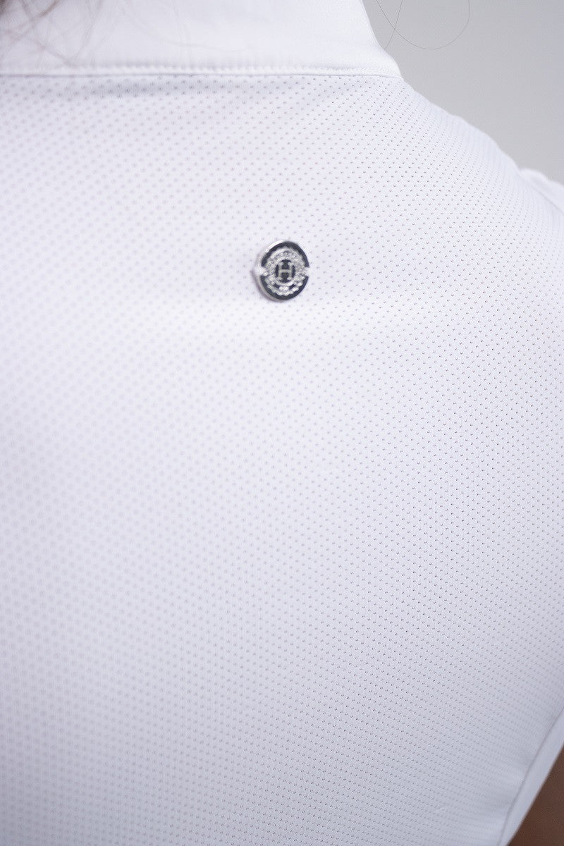 Harcour USA - Paola - Women's Competition Shirt in White Long Sleeve